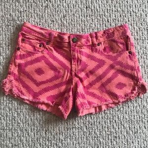 📌3/$12📌  jeans shorts coral/pink